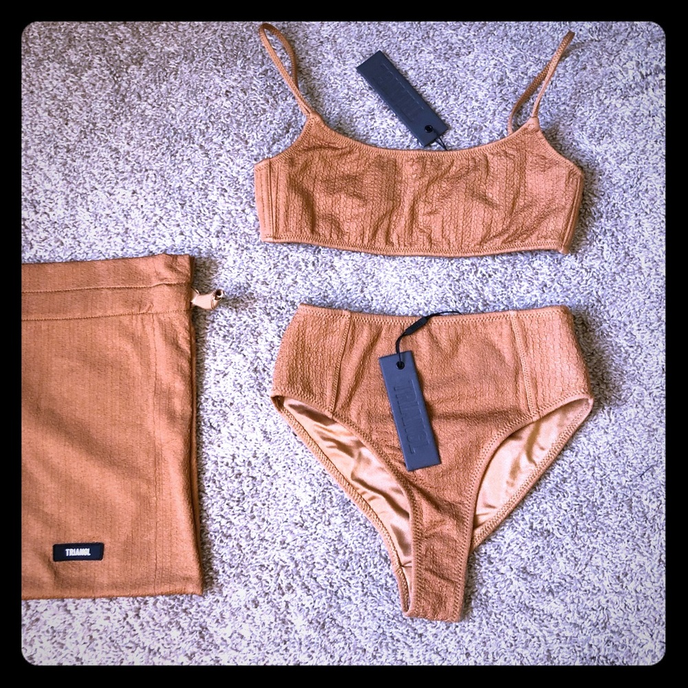 Triangl Bikini - Brown